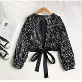 Ibiza Sequined Party Blouse - Alamode By Akanksha
