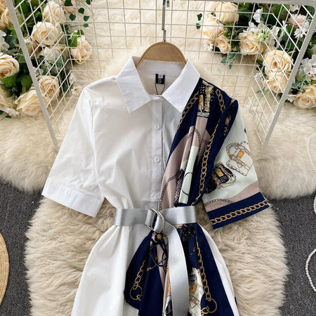 Monophil Scarf Dress - Alamode By Akanksha