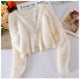 Cashmere Cropped Jumpers - Alamode By Akanksha