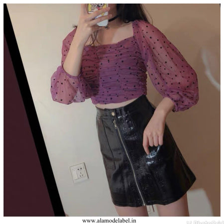 Pink - Luxury Ruched Mayne Blouse