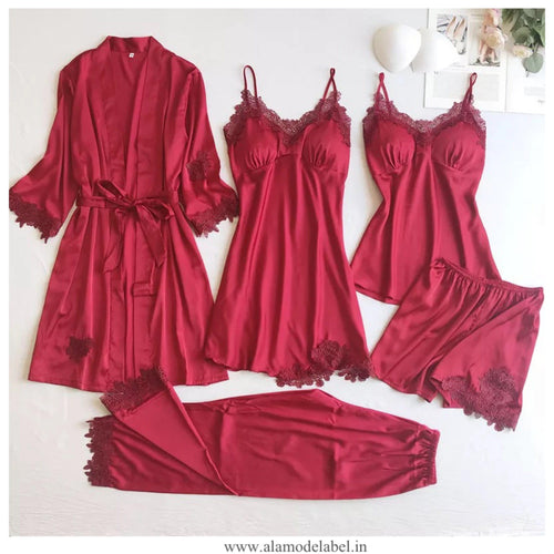 Anastasia Luxury Loungewear Set - Alamode By Akanksha