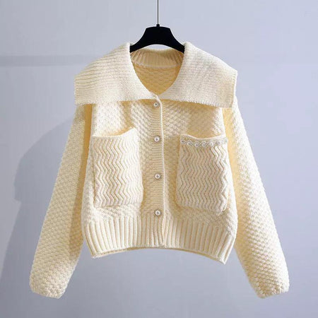 Beige - Larene Statement Pullover