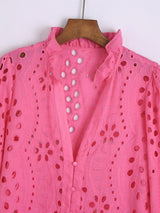 Marianna Premium Eyelet Blouse - Alamode By Akanksha