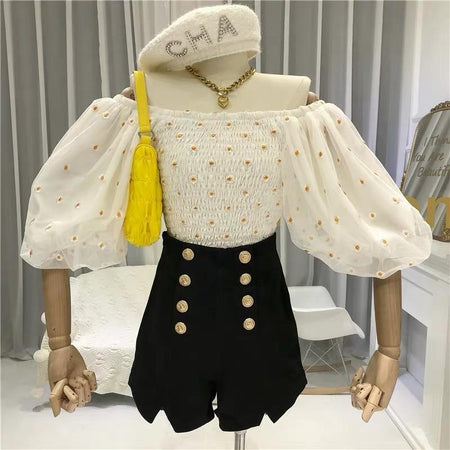 White - Felix Embroidered Top