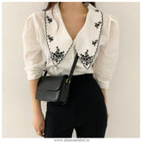 Tempa Vintage Blouse - Alamode By Akanksha