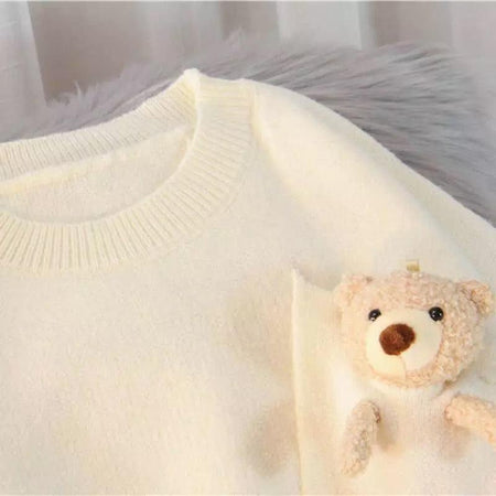 Beige - Lisbon Teddy Sweaters