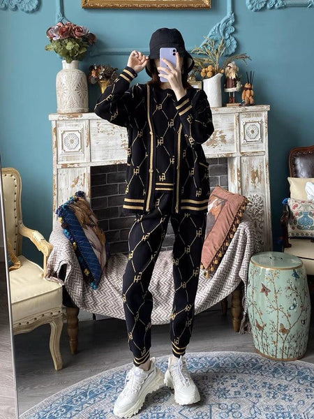 Naila Woolen Coord Set - Alamode By Akanksha