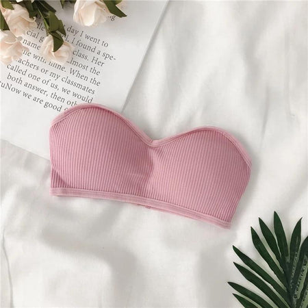 Pink - Trexy Strapless Bralette