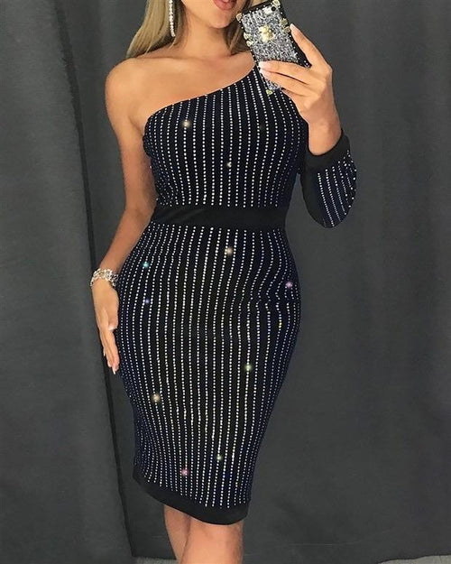 Ibiza One Shoulder dress - Alamode By Akanksha