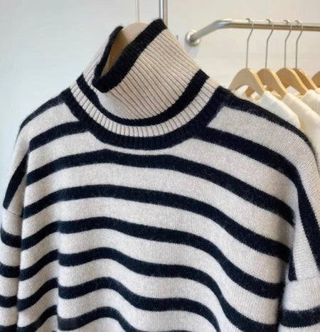 Lulu Striped Sweaters - Alamode By Akanksha