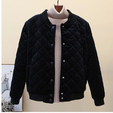 Black - Susie Quilted Jacket