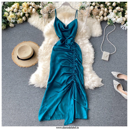 Teal - Rumia Haven Dress