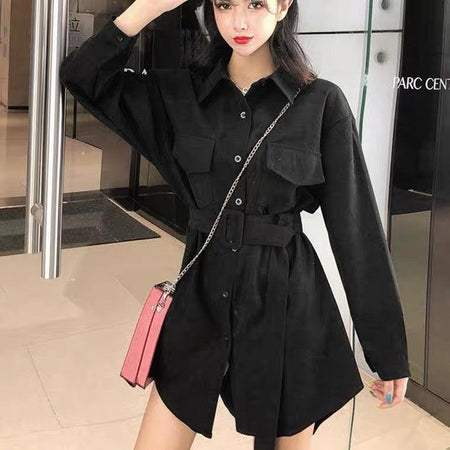 Black - Sinoul Corduroy Shirt
