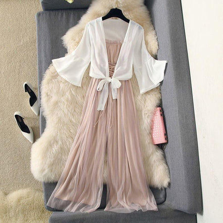 Soneya Jumpsuit with Cape - Alamode By Akanksha
