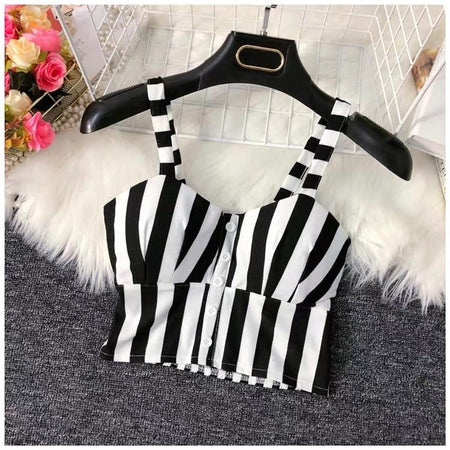 Black Striped - Luxury Statement Bustiers