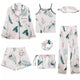 7 Pc Nightset -Satin Silk - Alamode By Akanksha