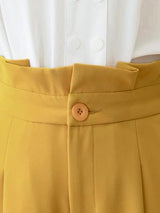 Terry Ruffled Pants - Alamode By Akanksha