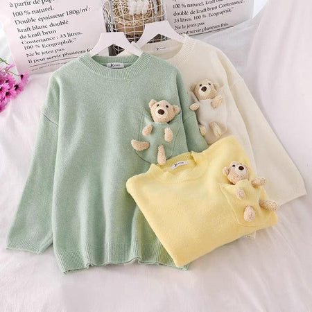 Lisbon Teddy Sweaters - Alamode By Akanksha