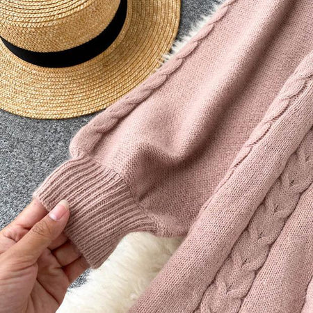 Mitsy Knitted Dress - Alamode By Akanksha