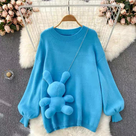 Blue - Cesco Pullover with Sling