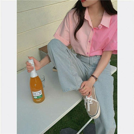 Caderil Half and Half Shirt - Alamode By Akanksha