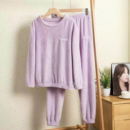 Lilac - Pesto Fleece Nightsuit