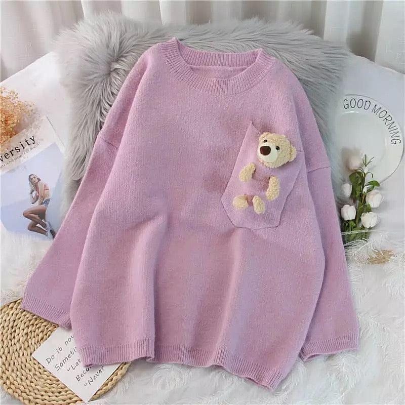 Lisbon Teddy Sweaters - Alamode By Akanksha