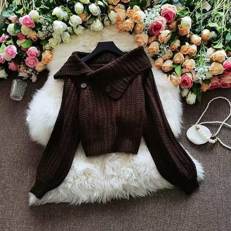 Brown - Telsa luxury sweaters