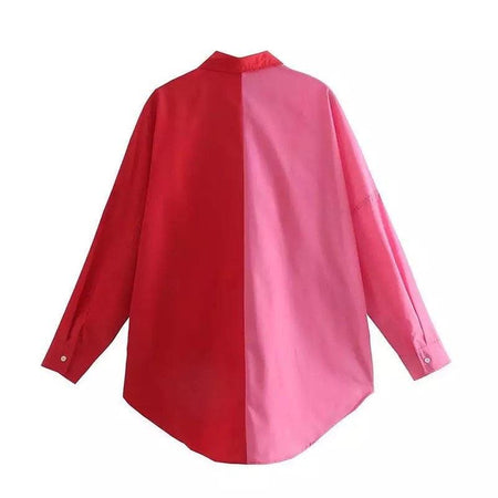 Hola Dual Tone Shirt - Alamode By Akanksha
