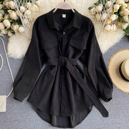 Black - Blater Corduroy Shirt