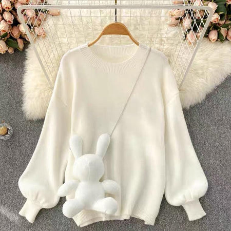 White - Cesco Pullover with Sling