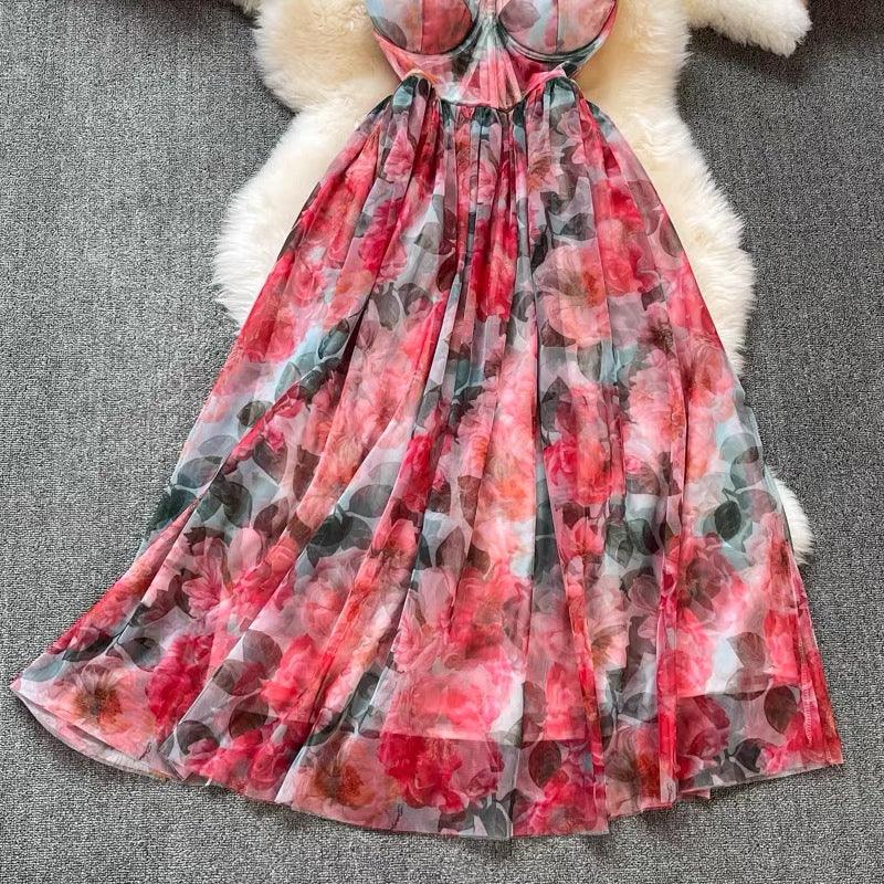 Peony Bustier Dress - Alamode By Akanksha