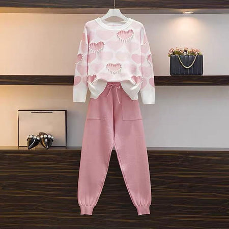 Pink - Bestel Heart Coord - Full Sleeves