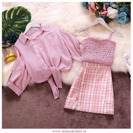 Pink - Taurel 3 Piece Set