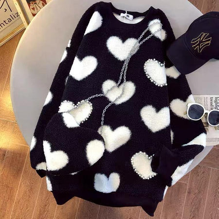 Black - Gerald Sweater with Bag