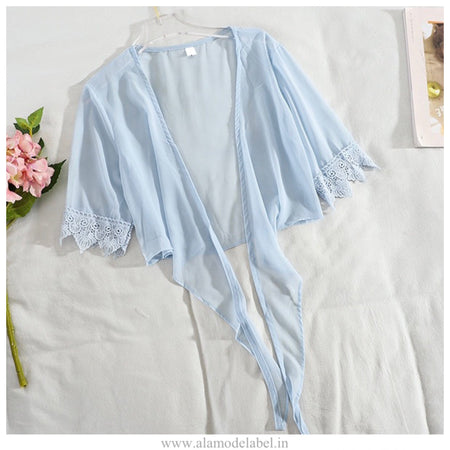 Pilbury Dress and Cape - Alamode By Akanksha