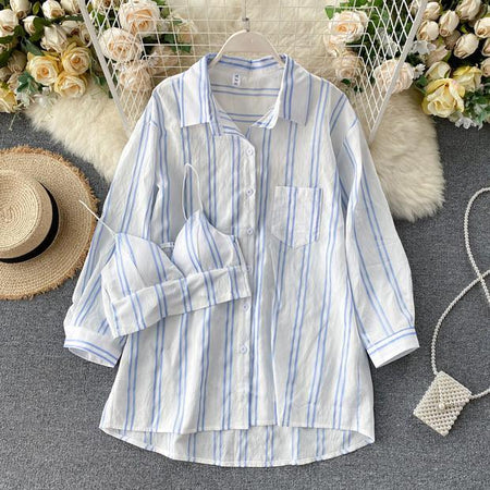 Cotta Bustier with Shirt Set - Miss Mosa By Akanksha