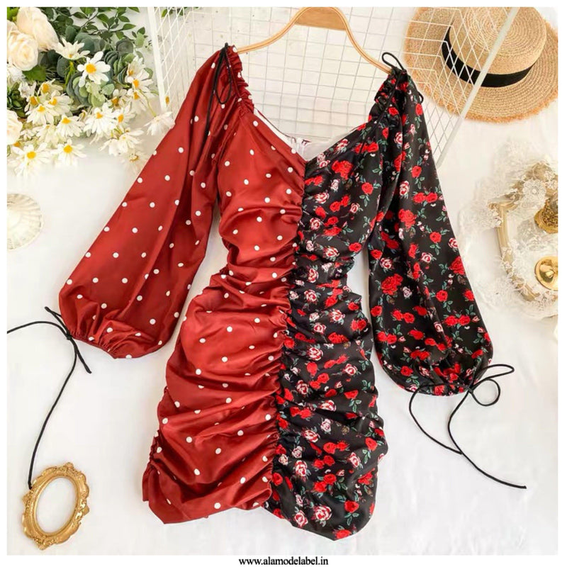 Rosito Floral Dress - Alamode By Akanksha