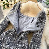 Blair Sequined Party Dress - Alamode By Akanksha