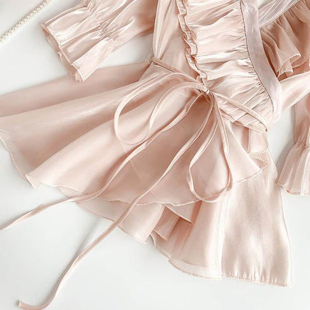 Outhouse Ruffled Blouses - Alamode By Akanksha