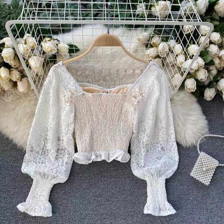 Izzie Lace Bustier Top - Alamode By Akanksha
