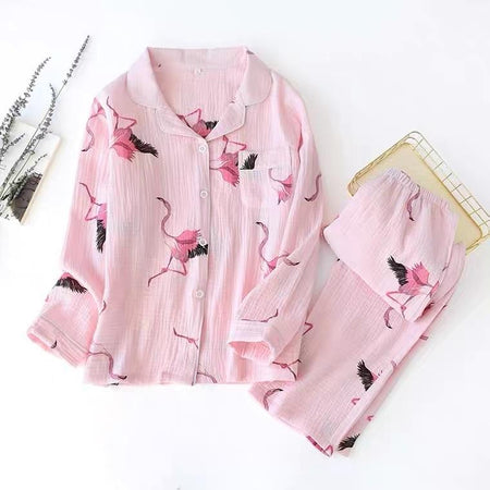 Pink - Flamingo Luxury Nightsets