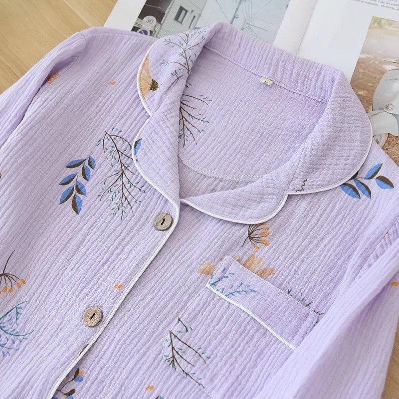 Lilac Dreams Nightset - Alamode By Akanksha