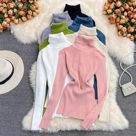 Beige - Laurent Turtleneck Sweaters