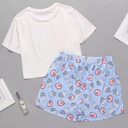 Cartoon Printed Nightsets - Alamode By Akanksha