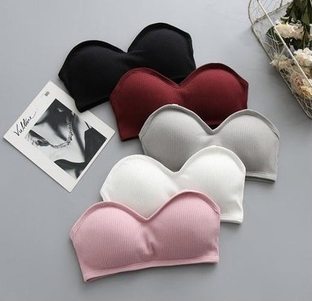 Grey - Trexy Strapless Bralette