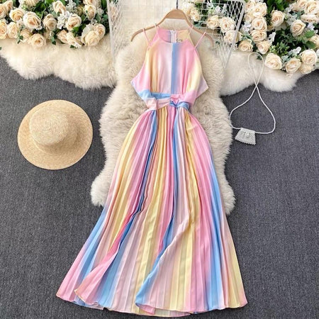 Code 3 - Celia Halter Neck Dress