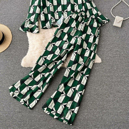Henley Abstract Coord Set - Alamode By Akanksha