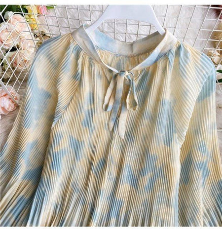 Nicholas Tie and Dye Blouse - Alamode By Akanksha