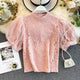 Trever Luxury Lace Blouse - Alamode By Akanksha